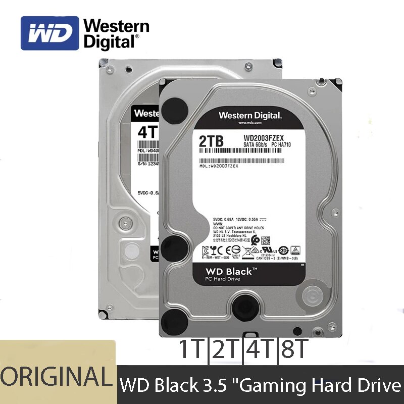 Western Digital-WD   ϵ̺, 4TB 6TB 8TB 1TB 2TB 3.5 ġ SATA3 HDD ġ 7200RPM 6gb, s HDD 